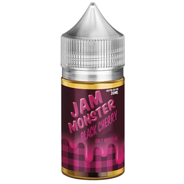 Жидкость Jam Monster Salt Black Cherry (30 мл) купить с доставкой в СПб, по России и СНГ. Цена. Изображение №6. 