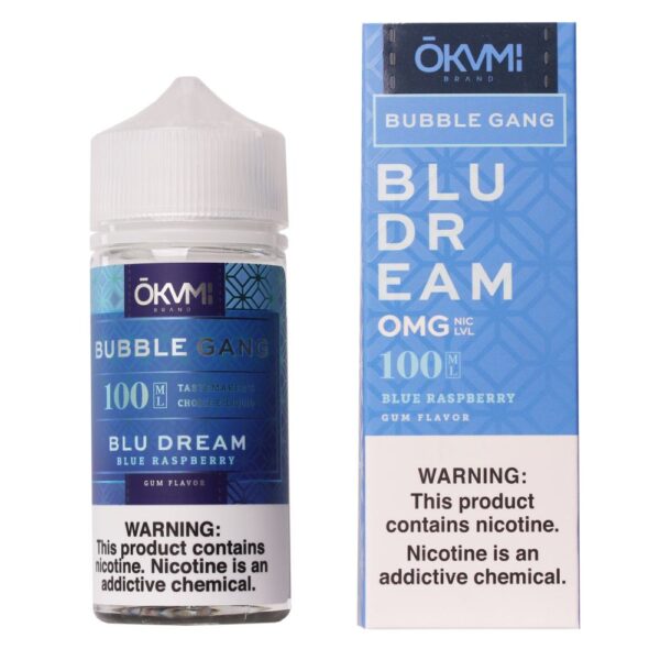 Жидкость Okami Bubble Gang Blu Dream Shortfill (100 мл) купить с доставкой в СПб, по России и СНГ. Цена. Изображение №8. 