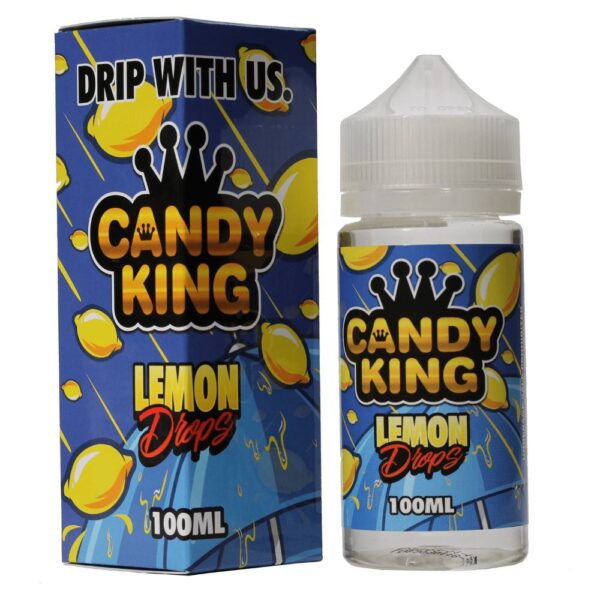 Жидкость Candy King Lemon Drops (100 мл) купить с доставкой в СПб, по России и СНГ. Цена. Изображение №6. 