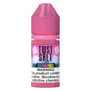 Жидкость TWST Salt Iced Pink Punch (30 мл) купить с доставкой в СПб, по России и СНГ. Цена. Изображение №7.
