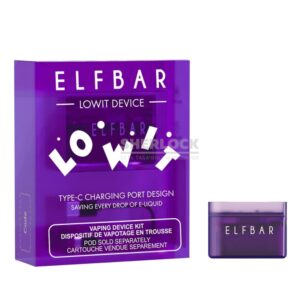 POD-система Elf Bar Lowit (Фиолетовый) купить с доставкой в СПб, по России и СНГ. Цена. Изображение №14.
