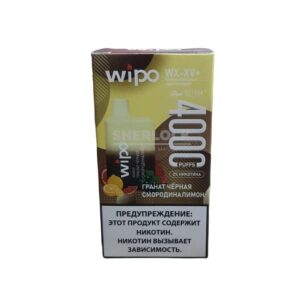 Электронная сигарета WIPO 4000 (Гранат чёрная смородина лимон) купить с доставкой в СПб, по России и СНГ. Цена. Изображение №21.
