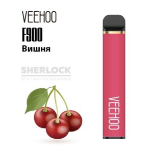 Электронная сигарета VEEHOO F900 1200 (Вишня) купить с доставкой в СПб, по России и СНГ. Цена. Изображение №23. 