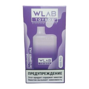 Электронная сигарета WLAB TOYBOX 5000 (Тройной ягодный лёд) купить с доставкой в СПб, по России и СНГ. Цена. Изображение №22.