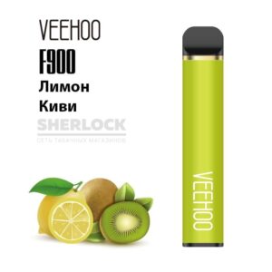 Электронная сигарета VEEHOO F900 1200 (Лимон киви) купить с доставкой в СПб, по России и СНГ. Цена. Изображение №10. 