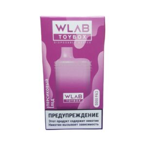 Электронная сигарета WLAB TOYBOX 5000 (Персиковый лёд) купить с доставкой в СПб, по России и СНГ. Цена. Изображение №21.