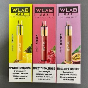 Электронная сигарета WLAB MAX 1500 (Персиковый лимонад) купить с доставкой в СПб, по России и СНГ. Цена. Изображение №8.