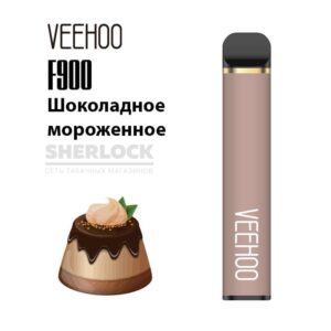 Электронная сигарета VEEHOO F900 1200 (Шоколадное мороженое) купить с доставкой в СПб, по России и СНГ. Цена. Изображение №20.