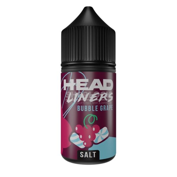 Жидкость Headliners Salt 30 мл 0% (0 мг/мл) (Виноград-жвачка) купить с доставкой в СПб, по России и СНГ. Цена. Изображение №6. 