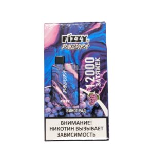 Электронная сигарета Fizzy Pandora 12000 (Виноград) купить с доставкой в СПб, по России и СНГ. Цена. Изображение №10.