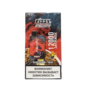 Электронная сигарета Fizzy Pandora 12000 (Ванильный табак) купить с доставкой в СПб, по России и СНГ. Цена. Изображение №12.