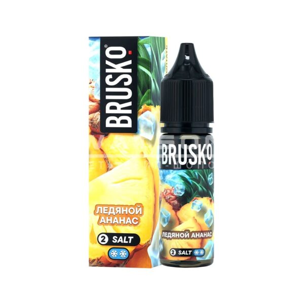 Жидкость Brusko Salt (Chubby) (Ледяной ананас) 35 мл 2% (20 мг/мл) купить с доставкой в СПб, по России и СНГ. Цена. Изображение №6. 