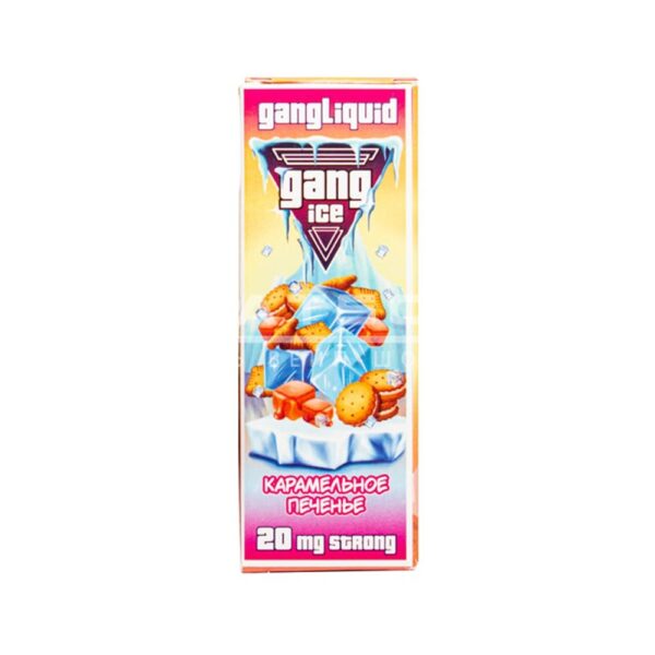 Жидкость Gang ICE Strong (Карамельное печенье) 20 мл 2% (20 мг/мл) Strong купить с доставкой в СПб, по России и СНГ. Цена. Изображение №6. 