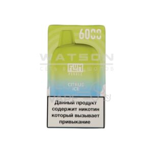Электронная сигарета FLUM PEBBLE 6000 (Ванильное мороженое) купить с доставкой в СПб, по России и СНГ. Цена. Изображение №5. 
