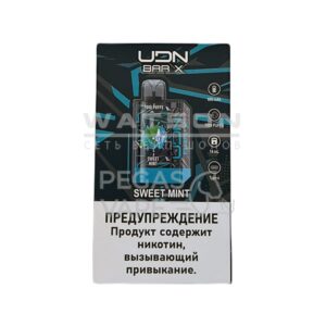 Электронная сигарета UDN BAR X3 7000 (Мята) купить с доставкой в СПб, по России и СНГ. Цена. Изображение №14. 