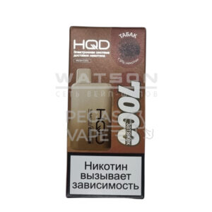 Электронная сигарета HQD Cuvie Bar 7000 (Табак) купить с доставкой в СПб, по России и СНГ. Цена. Изображение №10. 