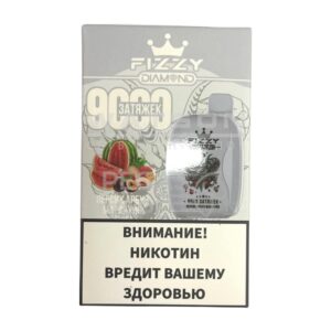 Электронная сигарета FIZZY DIAMOND 9000 (Персик арбуз маракуйя) купить с доставкой в СПб, по России и СНГ. Цена. Изображение №25. 