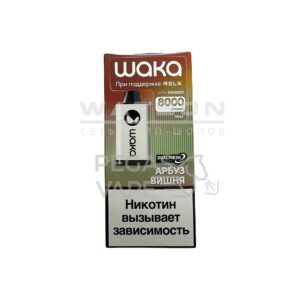Электронная сигарета WAKA soPRO DM 8000  Peach Strawberry (Персик Клубника ) купить с доставкой в СПб, по России и СНГ. Цена. Изображение №5. 