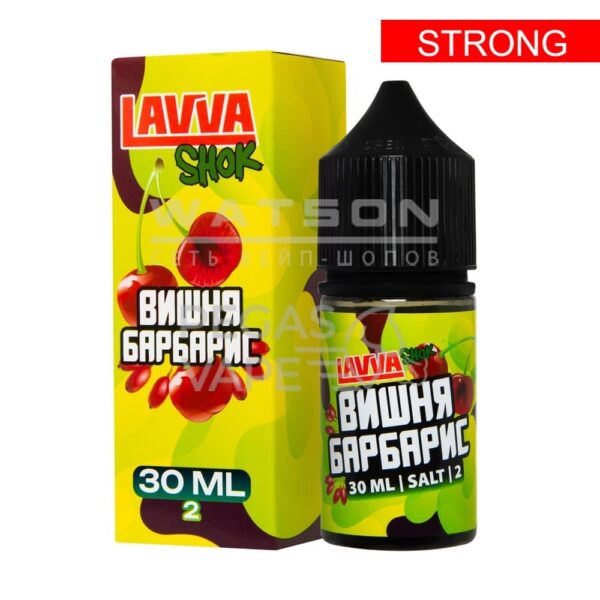 Жидкость LAVVA SHOK Salt (Вишня барбарис ) 30 мл 2% (20 мг/мл) Strong купить с доставкой в СПб, по России и СНГ. Цена. Изображение №8. 