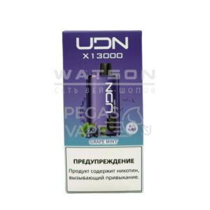 Электронная сигарета UDN BAR X 13000  (Мятный виноград) купить с доставкой в СПб, по России и СНГ. Цена. Изображение №20. 