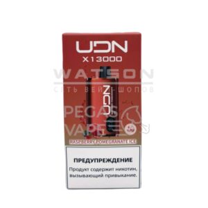 Электронная сигарета UDN BAR X 13000  (Малина гранат со льдом) купить с доставкой в СПб, по России и СНГ. Цена. Изображение №13. 