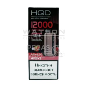 Электронная сигарета HQD GLAZE 12000 (Арбуз со льдом) купить с доставкой в СПб, по России и СНГ. Цена. Изображение №16. 
