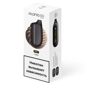 Электронная сигарета PLONQ MAX SMART 8000 (Табак) купить с доставкой в СПб, по России и СНГ. Цена. Изображение №6. 