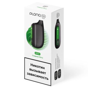 Электронная сигарета PLONQ MAX SMART 8000 (Табак) купить с доставкой в СПб, по России и СНГ. Цена. Изображение №4. 