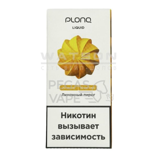 Жидкость PLONQ Salt (Лимонный пирог) 10 мл 2% (20 мг/мл) купить с доставкой в СПб, по России и СНГ. Цена. Изображение №8. 