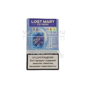 Картридж LOST MARY CD 10000 (Ледяная черника малина) купить с доставкой в СПб, по России и СНГ. Цена. Изображение №14. 